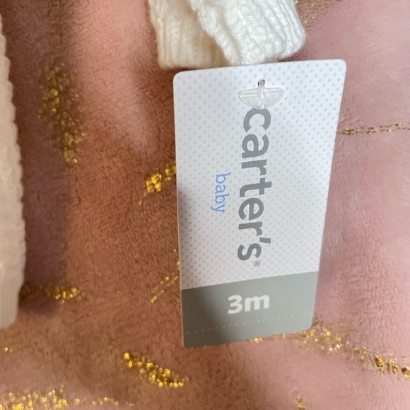 NWT Carters 3m Cable Knit Cardigan with ears button up - Picture 5 of 7